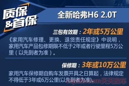 哈弗h6质保多久(哈弗H6质保3年或6万公里)  第3张