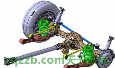 汽车分享：多连杆独立悬架_什么是多连杆独立悬架  第1张